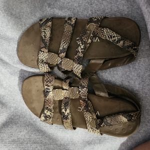 Vionic snake print sandals